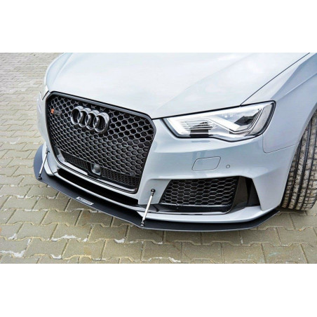 SPLITTER RACING ANTERIORE Audi RS3 8V Sportback (Cod. M-AU-RS3-8V-CNC-FD1A)