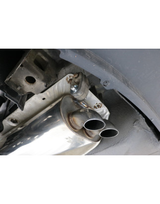 Skoda Rapid berlina Silenziatore posteriore – 2x55 Tipo 26 (Cod. F-SK110002-702)