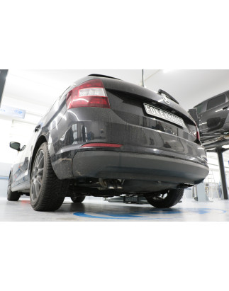 Skoda Rapid berlina Silenziatore posteriore – 2x55 Tipo 26 (Cod. F-SK110002-702)
