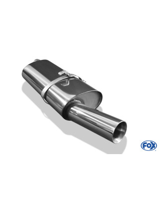 Opel Vectra A notchback Silenziatore posteriore – 1x80 Tipo 24 (Cod. F-OP050001-269)