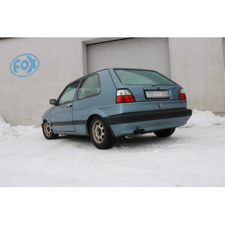 VW Golf II Tipo 19E Silenziatore posteriore – 1x63 Tipo 10 (Cod. F-VW051051-003)
