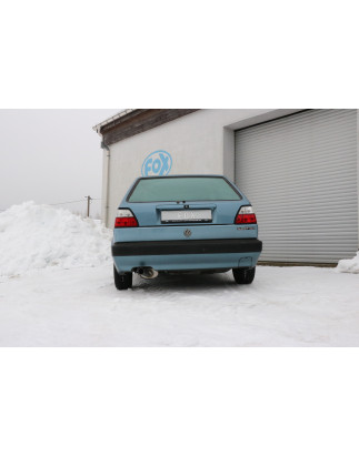 VW Golf II Tipo 19E Silenziatore posteriore – 1x63 Tipo 10 (Cod. F-VW051051-003)