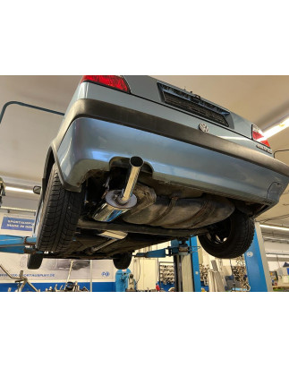 VW Golf II Tipo 19E Silenziatore posteriore – 1x63 Tipo 10 (Cod. F-VW051051-003)