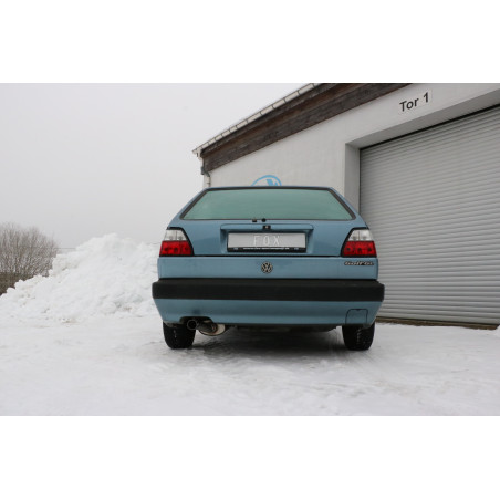 VW Golf II Tipo 19E Silenziatore posteriore – 1x60 Tipo 23 (Cod. F-VW051051-253)