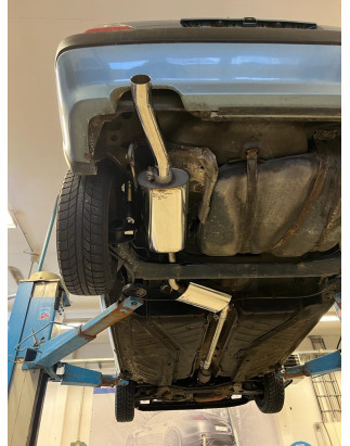 VW Golf II Tipo 19E Silenziatore posteriore – 1x60 Tipo 23 (Cod. F-VW051051-253)