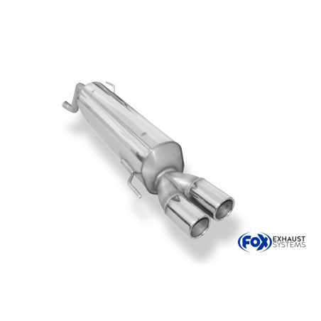 Fiat Grande Punto 199 – Benzin Silenziatore posteriore – 2x76 Tipo 12 (Cod. F-FI041011-048)