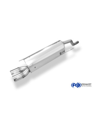 Fiat Grande Punto 199 – Benzin Silenziatore posteriore – 2x76 Tipo 12 (Cod. F-FI041011-048)