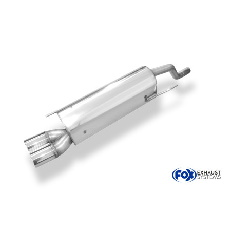 Fiat Grande Punto 199 – Benzin Silenziatore posteriore – 2x76 Tipo 12 (Cod. F-FI041011-048)