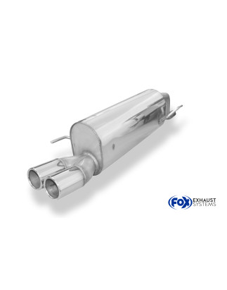 Fiat Grande Punto 199 – Benzin Silenziatore posteriore – 2x76 Tipo 12 (Cod. F-FI041011-048)
