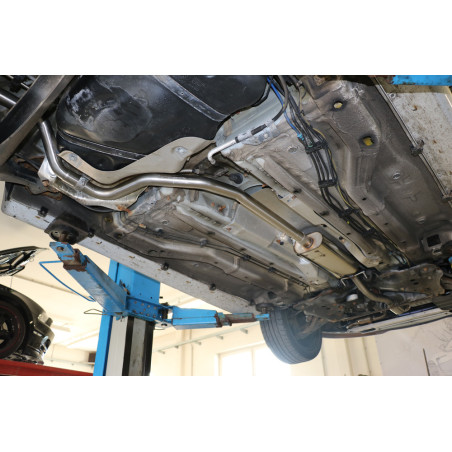 Opel Corsa D Silenziatore anteriore (Cod. F-OP033000-VSD)