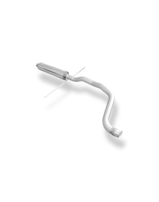 Audi 80 Tipo B4 berlina & Avant Silenziatore anteriore (Cod. F-AU013010-VSD)