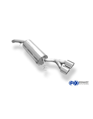 Fiat Bravo 198 Silenziatore posteriore – 2x90 Tipo 16 (Cod. F-FI021031-132)
