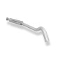 Opel Corsa A-CC Silenziatore anteriore Ø60mm (Cod. F-OP030010-VSD)