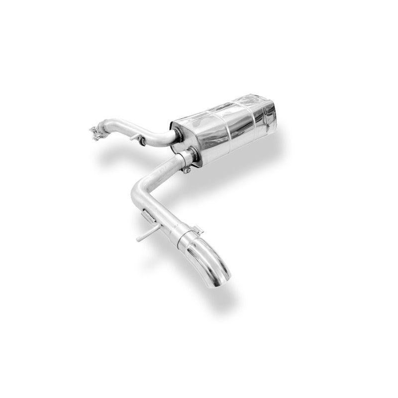 Audi A2 – 1,4l – 34l serbatoio Silenziatore posteriore – 1x63 Tipo 26 (Cod. F-AU040013-723)