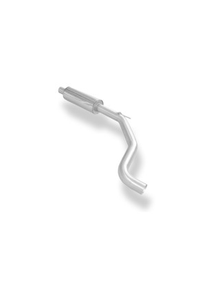 Opel Corsa D GSI Silenziatore anteriore (Cod. F-OP033080-VSD)