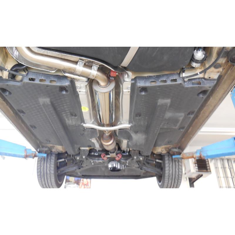 VW Polo 6R – WRC Silenziatore anteriore (Cod. F-VW044060-VSD)