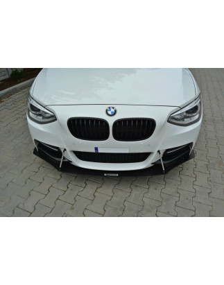 SPLITTER RACING ANTERIORE BMW 1 F20/F21 M-Power (PREFACE) (Cod. M-BM-1-F20-M-CNC-FD1A)