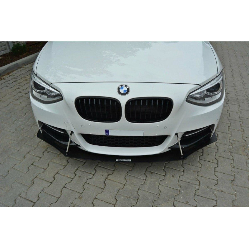 SPLITTER RACING ANTERIORE BMW 1 F20/F21 M-Power (PREFACE) (Cod. M-BM-1-F20-M-CNC-FD1A)