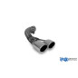 VW Amarok 4x4 terminali di scarico destro on the vehicle – 2x115x85 Tipo (Cod. F-VW210050-462)
