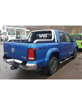 VW Amarok 4x4 terminali di scarico destro on the vehicle – 2x115x85 Tipo (Cod. F-VW210050-462)