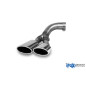 VW Amarok 4x4 terminali di scarico destro on the vehicle – 2x115x85 Tipo (Cod. F-VW210050-462)