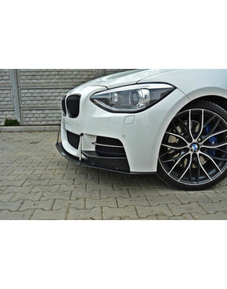 SPLITTER RACING ANTERIORE BMW 1 F20/F21 M-Power (PREFACE) (Cod. M-BM-1-F20-M-CNC-FD1A)