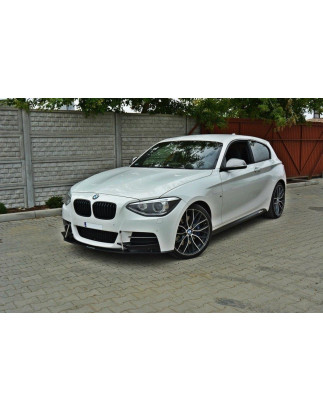 SPLITTER RACING ANTERIORE BMW 1 F20/F21 M-Power (PREFACE) (Cod. M-BM-1-F20-M-CNC-FD1A)