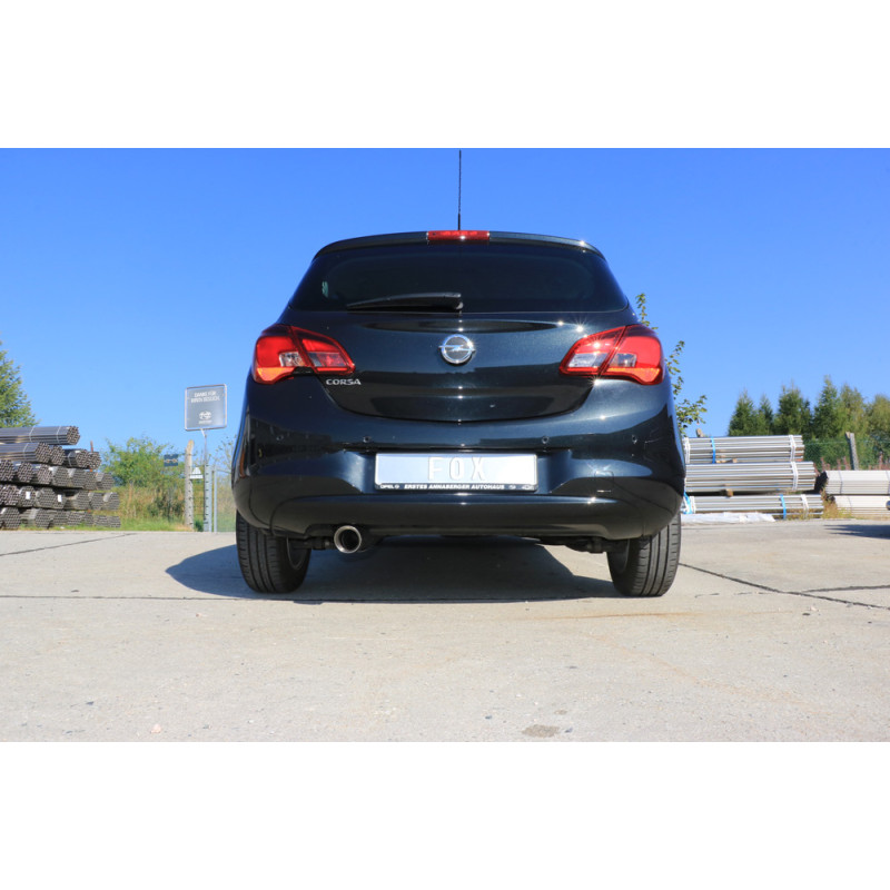Opel Corsa E Silenziatore posteriore – 1x90 Tipo 25 (Cod. F-OP034001-291)