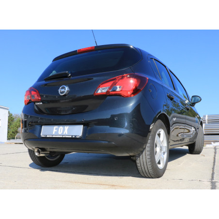 Opel Corsa E Silenziatore posteriore – 1x100 Tipo 25 (Cod. F-OP034001-293)