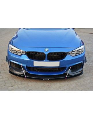 SPLITTER RACING ANTERIORE V.3 for BMW 4  M-Pack F32 / F36 / F33 (Cod. M-BM-4-F32-MPACK-CNC-FD3A)