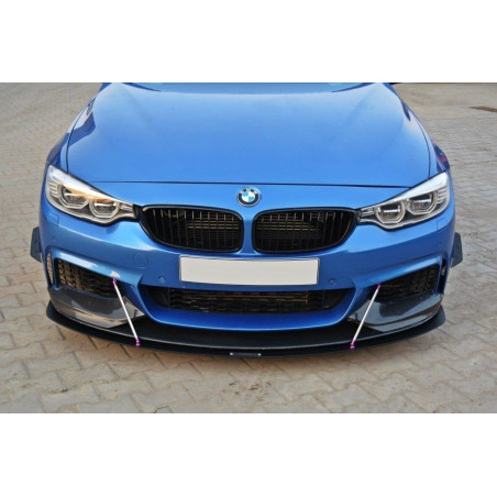 SPLITTER RACING ANTERIORE V.3 for BMW 4  M-Pack F32 / F36 / F33 (Cod. M-BM-4-F32-MPACK-CNC-FD3A)