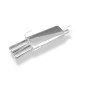 Opel Astra F-CC Silenziatore posteriore 3-point-fixation – 2x80 tipo (Cod. F-OP040142-070)