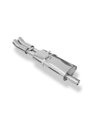 Opel Astra F berlina Silenziatore posteriore 1-point-fixation – 2x (Cod. F-OP040122-166)