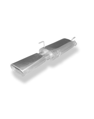 Opel Astra F notchback Silenziatore posteriore 3-point-fixation – 135 (Cod. F-OP040132-593)