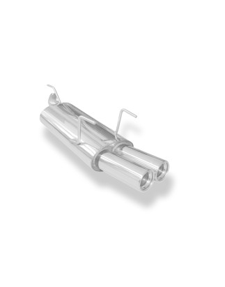 Opel Astra F Caravan Silenziatore posteriore 3-point-fixation – 2x80 (Cod. F-OP040072-070)