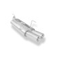 Opel Astra F Caravan Silenziatore posteriore 3-point-fixation – 2x80 (Cod. F-OP040072-070)
