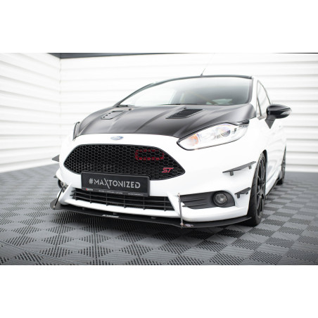 SPLITTER ANTERIORE Racing V.1 Ford Fiesta ST Mk7 FL (Cod. M-FO-FI-7F-ST-CNC-FD1A)