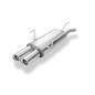 Opel Astra F Caravan Silenziatore posteriore 3-point-fixation – 2x80 (Cod. F-OP040072-070)
