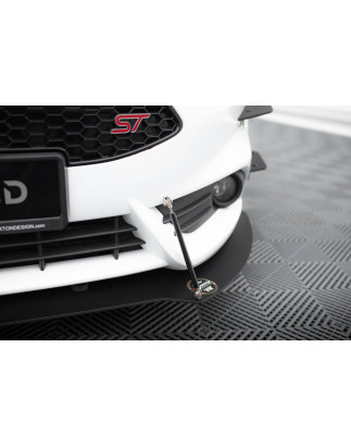 SPLITTER ANTERIORE Racing V.1 Ford Fiesta ST Mk7 FL (Cod. M-FO-FI-7F-ST-CNC-FD1A)