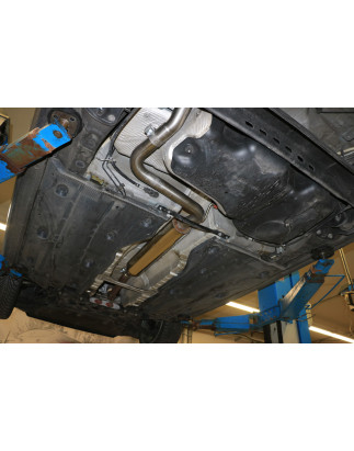 Seat Leon 5F ST – assale posteriore rigido Silenziatore anteriore (Cod. F-SE042120-VSD)