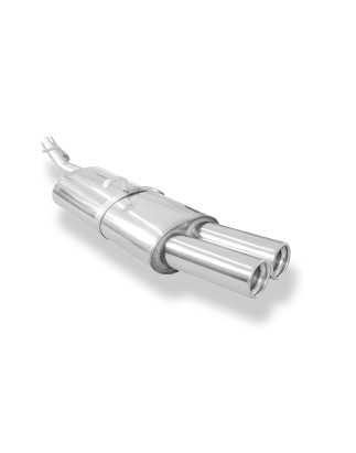 Opel Vectra A hatchback Silenziatore posteriore – 2x76 Tipo 13 (Cod. F-OP050012-068)