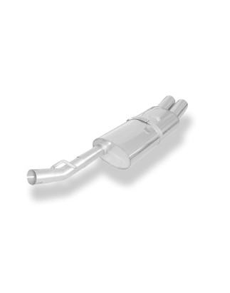 Opel Vectra A hatchback Silenziatore posteriore – 2x76 Tipo 13 (Cod. F-OP050012-068)