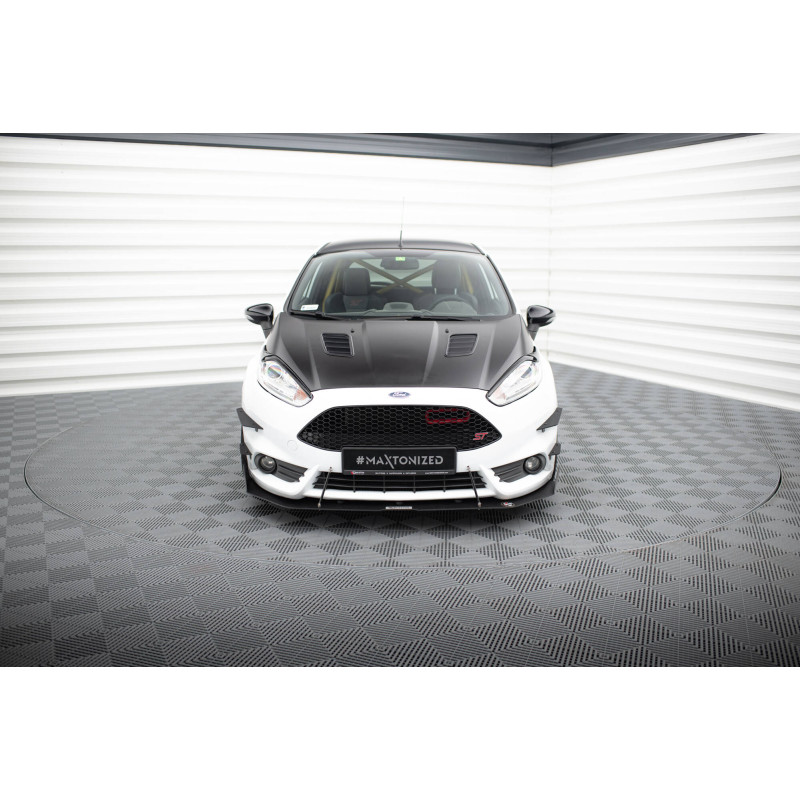 SPLITTER ANTERIORE Racing V.2 Ford Fiesta ST Mk7 FL  (Cod. M-FO-FI-7F-ST-CNC-FD2A)