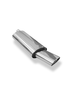 Opel Astra F-CC Silenziatore posteriore 1-point-fixation – 135x80 tipo (Cod. F-OP040052-593)
