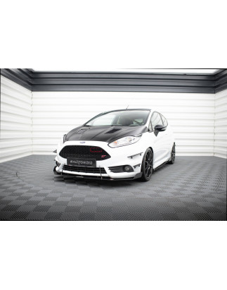 SPLITTER ANTERIORE Racing V.2 Ford Fiesta ST Mk7 FL  (Cod. M-FO-FI-7F-ST-CNC-FD2A)