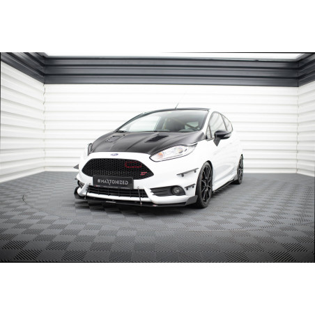 SPLITTER ANTERIORE Racing V.2 Ford Fiesta ST Mk7 FL  (Cod. M-FO-FI-7F-ST-CNC-FD2A)