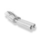 Opel Astra F berlina Silenziatore posteriore 1-point-fixation – 2x (Cod. F-OP040122-070)