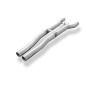 Audi A8 Tipo 4E Silenziatore anteriore tubo sostitutivo Ø70mm shorte (Cod. F-AU081010-VER)