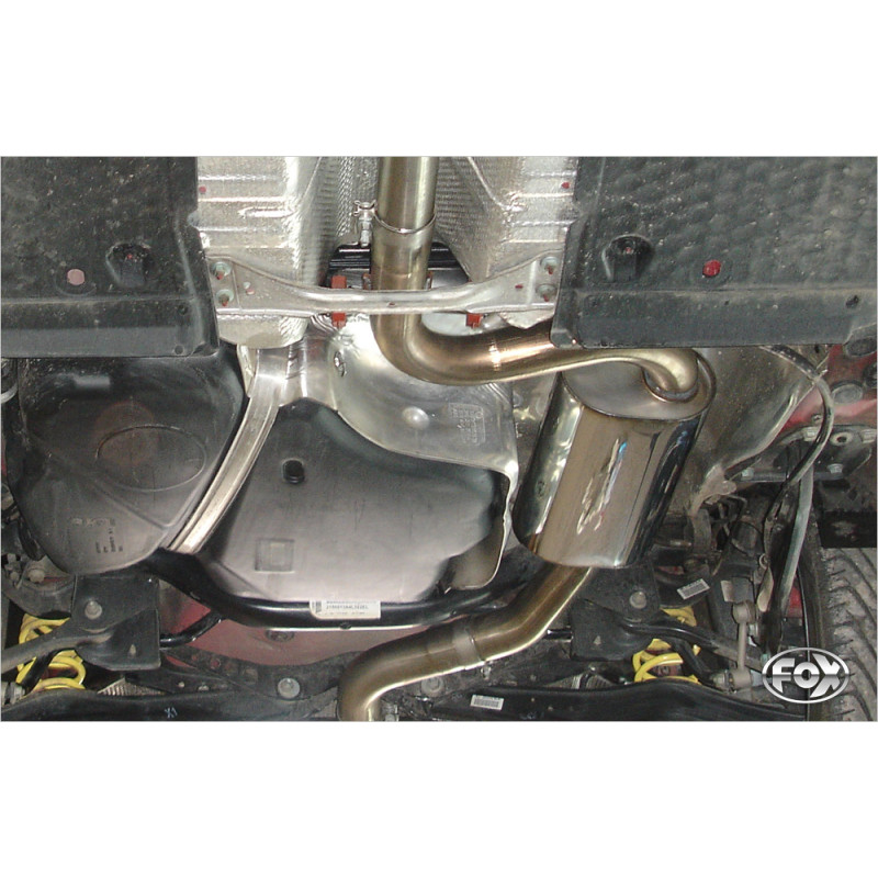 Seat Leon 1P Turbo mid silencer (Cod. F-SE041020-MSD)