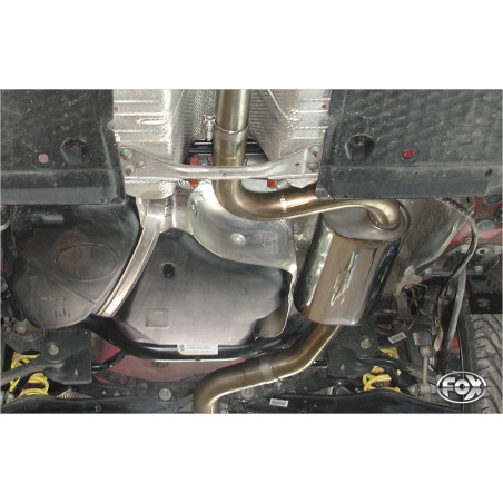 Seat Leon 1P Turbo mid silencer (Cod. F-SE041020-MSD)